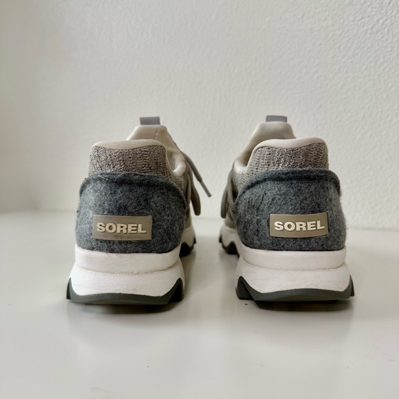 Sorel Women’s Kinetic Impact Lace Sneaker-Dove Grey Size 8.5 - Picture 5 of 11